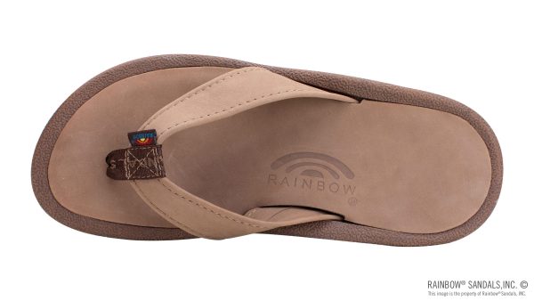 81Bnm-h19LL.jpg Men's Navigator Premier Leather Orthopedic Foot Bed w/Tapered Strap