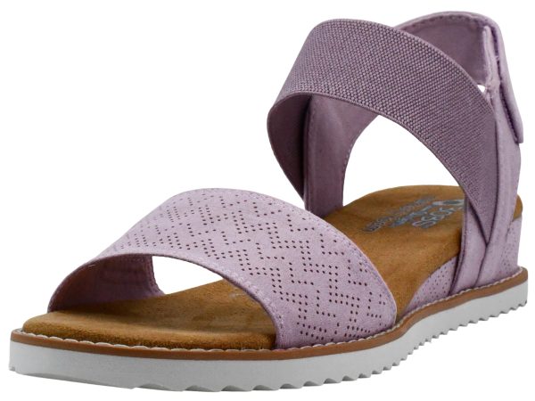 81IZDe5VUBL.jpg Women's Desert Kiss-Stretch Quarter Strap Sandal Flat