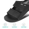 Oasis Double Up Men's Waterproof Slide Sandal, Soft and Supportive Molded Footbed
