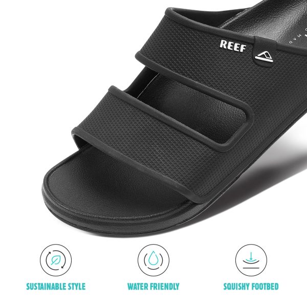 81NBO1BQhAL.jpg Oasis Double Up Men's Waterproof Slide Sandal, Soft and Supportive Molded Footbed