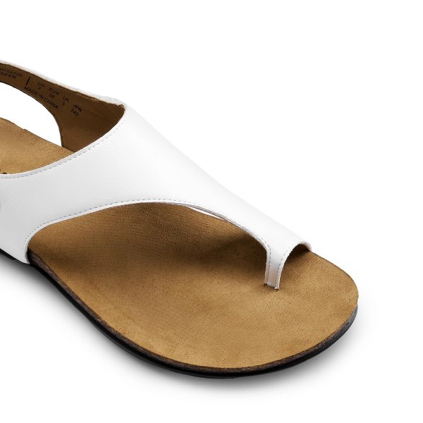 81dhjL2edBL.jpg Women's Comfortable Cork Footbed Arch Support Sandals Casual to Dressy Thong Walking Flat Sandals for Summer