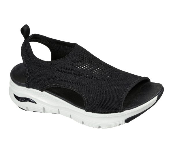 81f8wV4WEaL.jpg Women's Arch Fit-City Catch Knit Slip-On Sandals