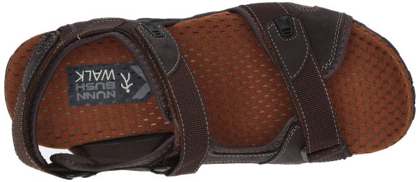 81faYzNIPfL.jpg Men's Rio Bravo Three Strap Outdoor Sport River Sandal with Hook and Loop Closure