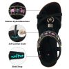 Women's Sandals Dressy Flat: Summer Comfortable Shoes Bohemian Casual Beach Walking